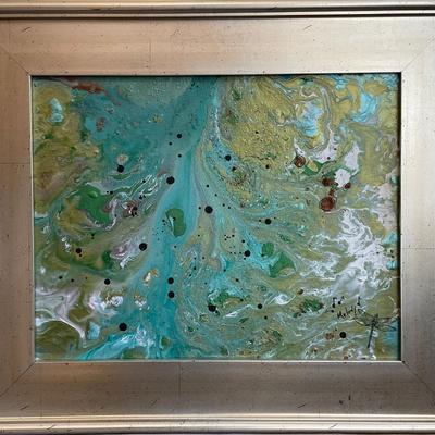 Sparkle & Whimsy – Original Multimedia Painting by Melody