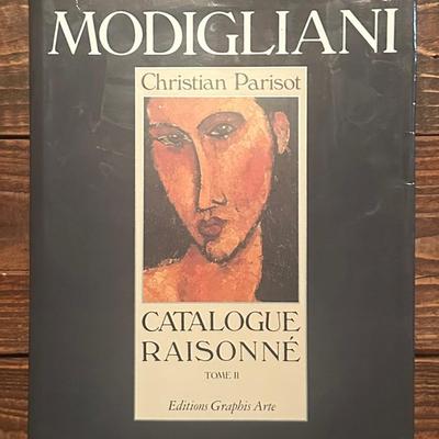 Rare & Essential: Modigliani Catalogue Raisonné, Tome II by Christian Parisot (French Text)