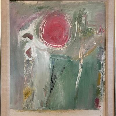 Discover Your Next Masterpiece: Original Oil signed by EB