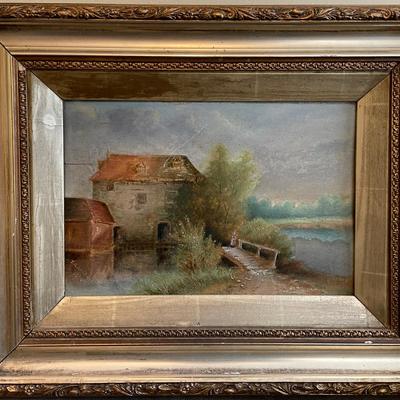 Oil Painting by T.B. Herring 1910