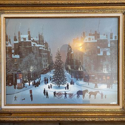 Experience Parisian Winter Charm: "Le Sapin Illuminé" by Michel Delacroix