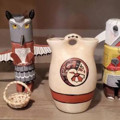 Po133 kachina dolls and more