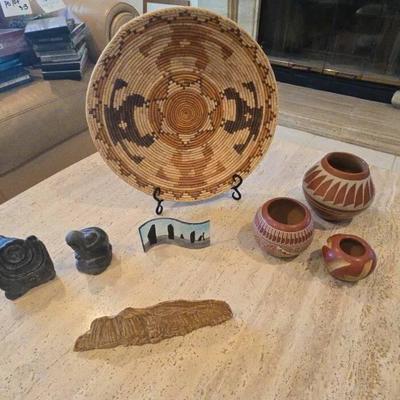 Po120v native items from arctic regions and orkney islands