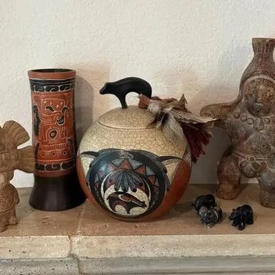 Po121 native american style living room decor