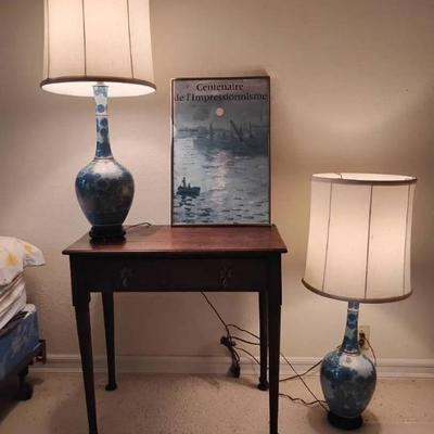 Po166 vintage side table decor