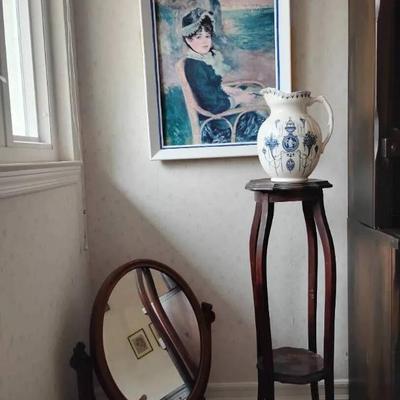 Po167 blue vintage decor