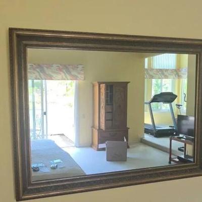 Po136 vintage wall mirror