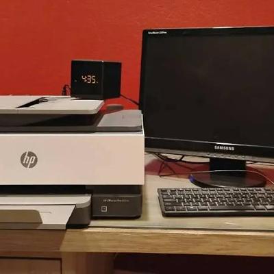 Po125 hp printer monitor