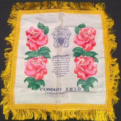 Military Memorabilia - Precious Pillow Cover With Poetic Verse 