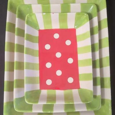 Watermelon Cermaic Trays
