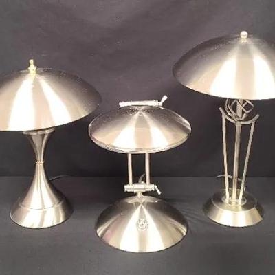 Trendy Table-Lamp Trio - Includes Two Touch Control Items