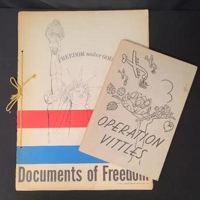 Cooking Up Some History: Operation Vittles Cookbook 1949 1st Edition + Documents Of Freedom