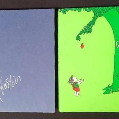 2 Classic Shel Silverstein Children's Books - The Giving Tree And Falling Up