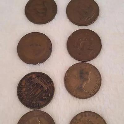 Great Britain Half Penny Coins