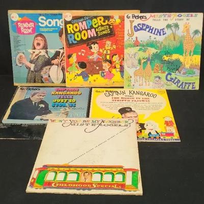 Mr. Roger's, Captain Kangaroo & Romper Room! Records/Vinyls