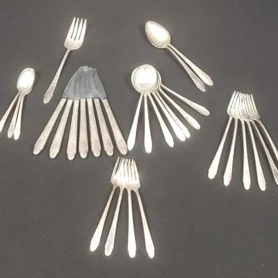 Fancy Flatware From WM Rogers & Son, AA-IS