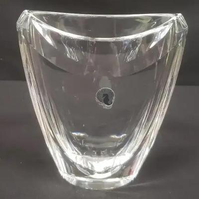 Elegant Eclipse Vase By Waterford Crystal 