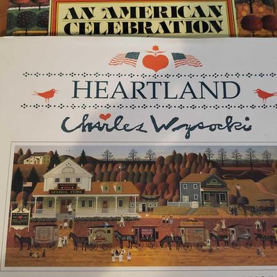 Charles Wysocki Signed Book Pair