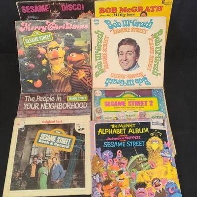Sesame Street Albums! Records/Vinyls