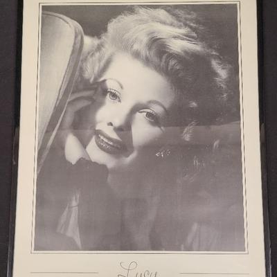 I Love Lucy - Lucille Ball Framed Photographic Print 