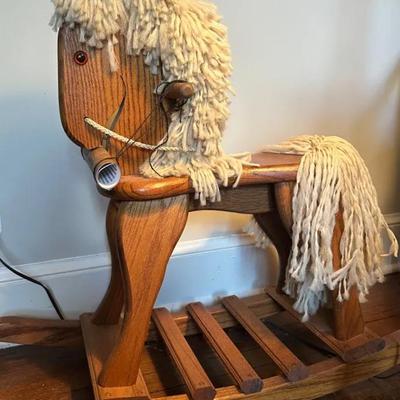 Wooden Rocking Horse