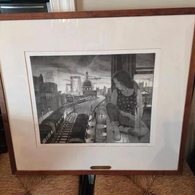"Summer Twilight" By Richard Pantell Signed Print