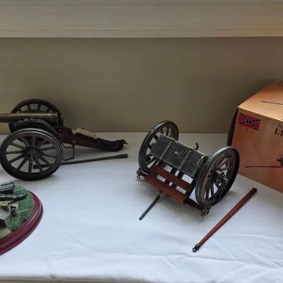 Civil War Model Cannons & Limber