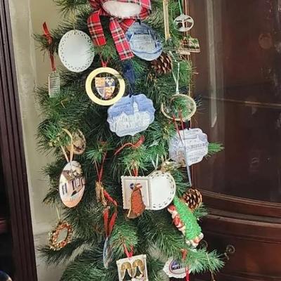 Pencil Tree With Historical Ornaments