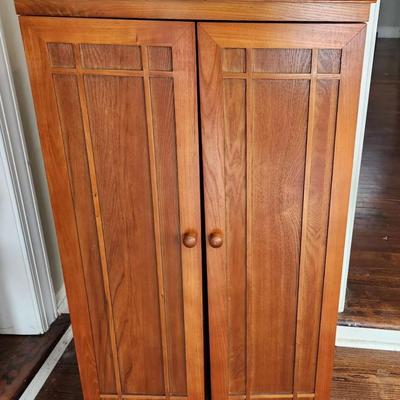 Media Cabinet With Cds #1