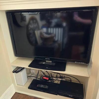Philips 40" TV & Panasonic Blu-ray