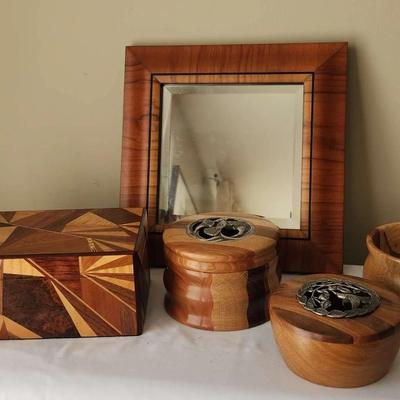 Wooden Bowls And Boxes