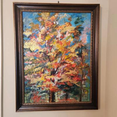 Autumn Majesty By Peggy Wickham