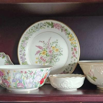 Lovely Lenox Bowls And Plates