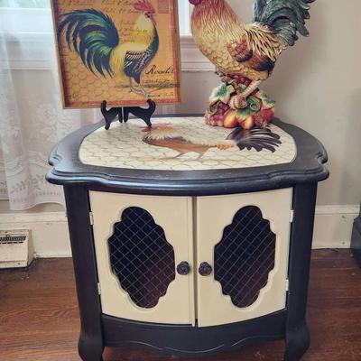 Rooster Accent Cabinet