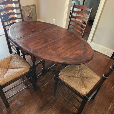 Theodore Alexander Dining Table And Chairs