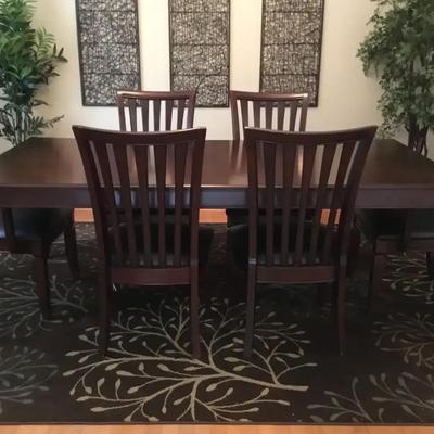 Dining Set and Rug