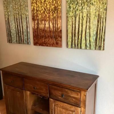 Sideboard and Canvas