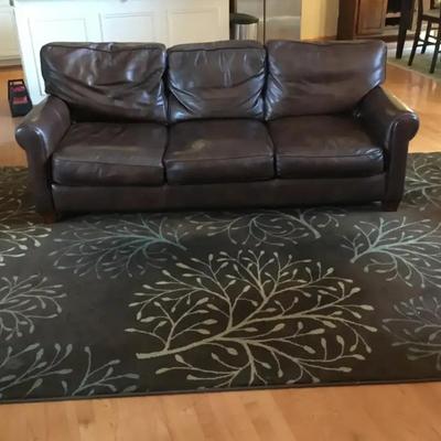 Sofa and Rug