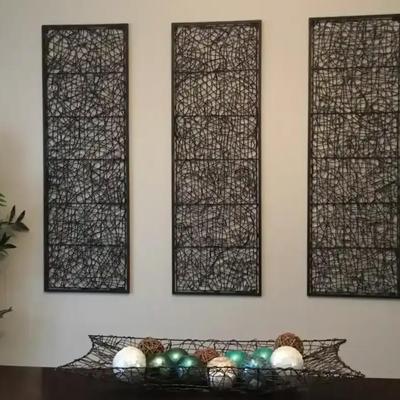 Wall and Table Decor Plus Artificial Trees
