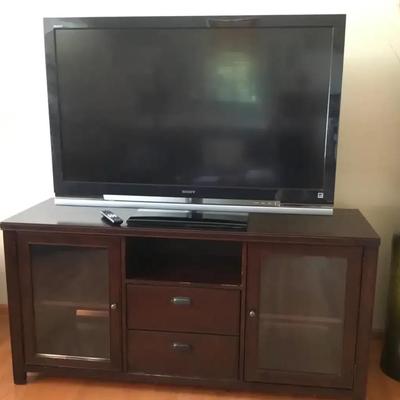 Sony Bravia TV and Stand