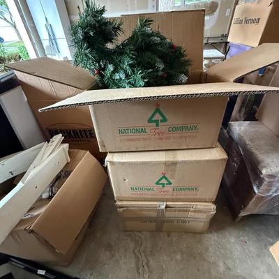 Pre-Lit Christmas Decorative Urn Filler- Three