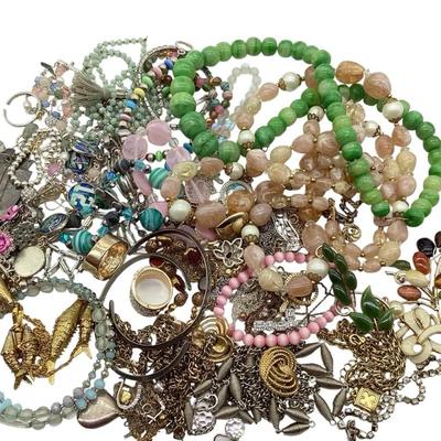 Vintage & Modern Costume Jewelry Lot – Lisner, Monet, Liz Claiborne, Nogu, SAL & More