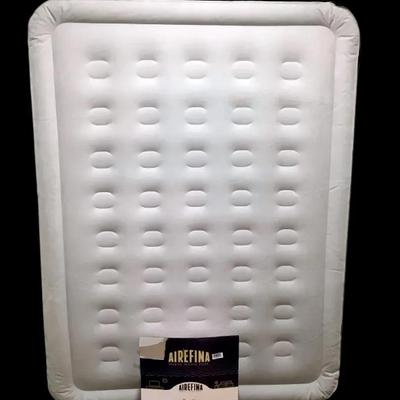 Airefina Queen Air Mattress with Built-In Electric Pump and Carry Bag