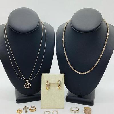 Large Sterling Jewelry Lot