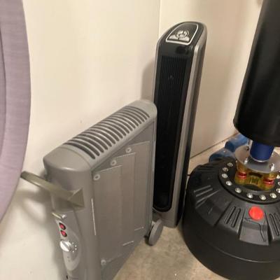Portable heater fan