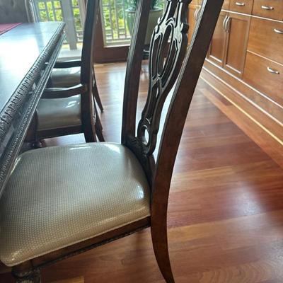 Formal dining chairs 6