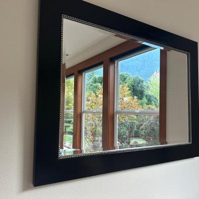 Mirror black frame