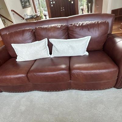 Leather couch