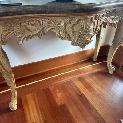 Console entryway table