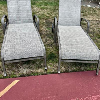 Patio lounge chairs - 2